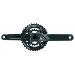SRAM Kurbel GX 2x10 175mm 38-24Z GXP All Mountain Guard Alu 1000 Schwarz