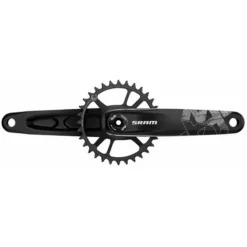 SRAM NX EAGLE 20 DUB 1x12 X-Sync Kurbelgarnitur 175mm Boost 148, 32Z, Stahl Kettenblatt, DUB, Ohne Tretlager, Schwarz