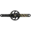 SRAM XX1 EAGLE 20 DUB 1x12 X-Sync Kurbelgarnitur Carbon 170mm, Boost 148, 34Z, DUB, Ohne Tretlager, Schwarz-gold