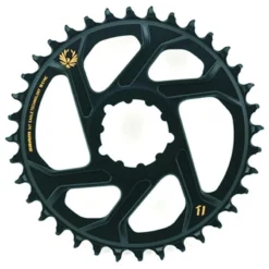 SRAM XX1 EAGLE 20 Kettenblatt 30 Z&auml;hne X-SYNC 2, Direct Mount, 12-fach, 3mm Offset, Boost, Schwarz-gold