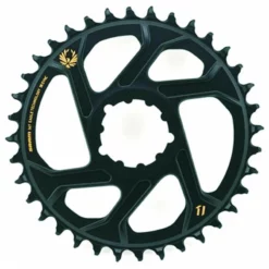SRAM XX1 EAGLE 20 Kettenblatt 32 Z&auml;hne X-SYNC 2, Direct Mount, 12-fach, 3mm Offset, Boost, Schwarz-gold