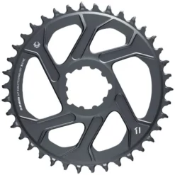 SRAM XX1 EAGLE 20 Kettenblatt 36 Z&auml;hne X-SYNC 2, Direct Mount, 12-fach, 6mm Offset, Lunar Grey