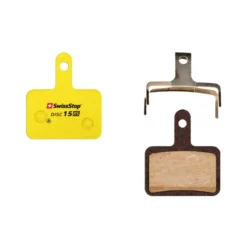 SwissStop Bremsbelag Disc 15 RS Shimano/TRP/Tektro, Box &agrave; 25 Paar, Deore BR-M575/525/515, LX BR-T675/505, TRP, Tektro MONTAGE