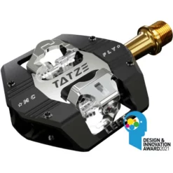 Tatze Pedal Mc-Fly Titan, Schwarz, Inkl. Cleat