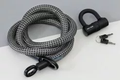 Tex-Lock Eyelet L 160 Cm, Grau Schwarz