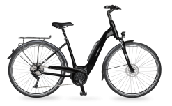 Vélo De Ville Velo De Ville AEB800 28" Wave 9 Gang Deep Black 500 WH 55 Cm